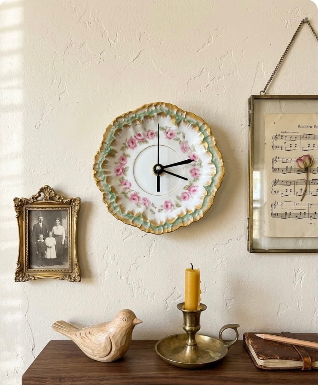 Vintage Limoges Porcelain Clock